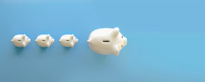Piggy Bank save money investment